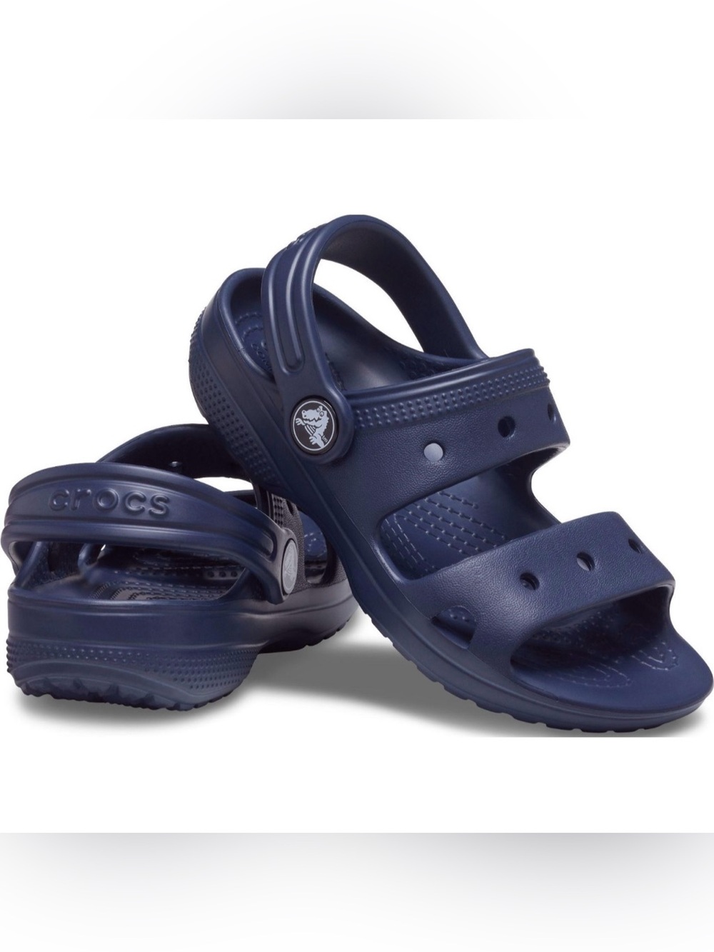Crocs Classic Crocs Sandal Toddler Navy Blue C7 BRAND NEW
